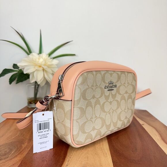 NWT Coach Jamie Camera Bag In Signature Canvas‎ - Picture 2 of 7